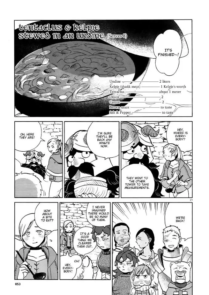Delicious in Dungeon Chapter 20 image 21_optimized